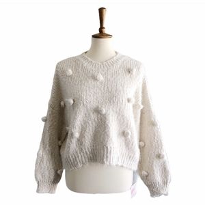 Chicwish Pom Pom Sweater